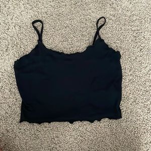 SHEIN black cropped tank!